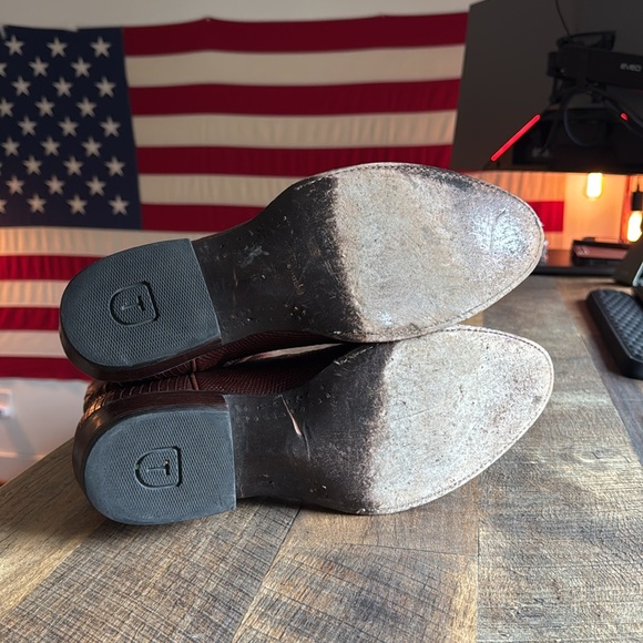 Tecovas Lizard Cowboy Boots Size 11 1/2 D - Picture 6 of 7